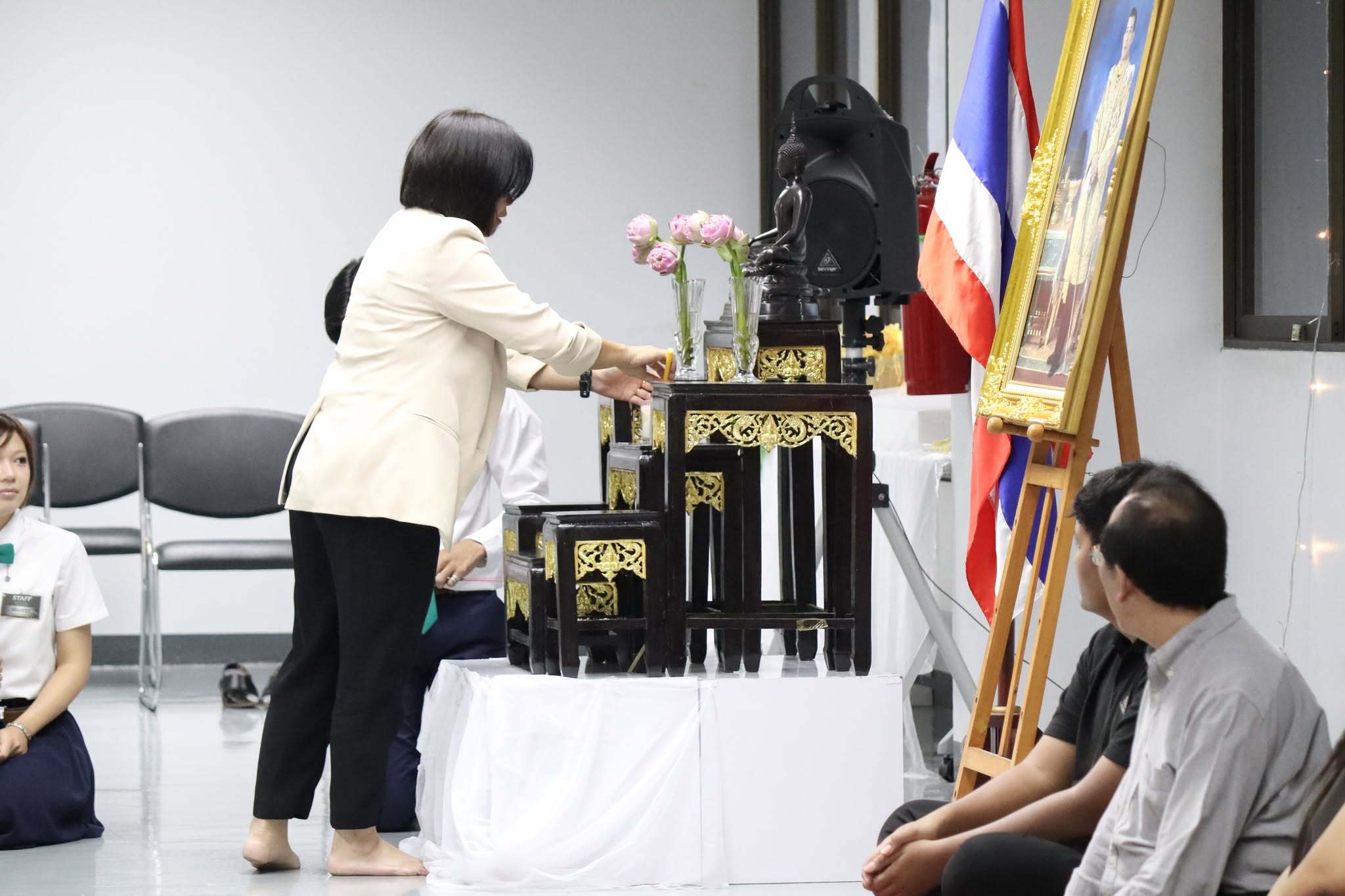 พิธีไหว้ครู ประจำปีการศึกษา 2569 สาขาวิชาเทคโนโลยีสื่อสร้างสรรค์ gallery 2
